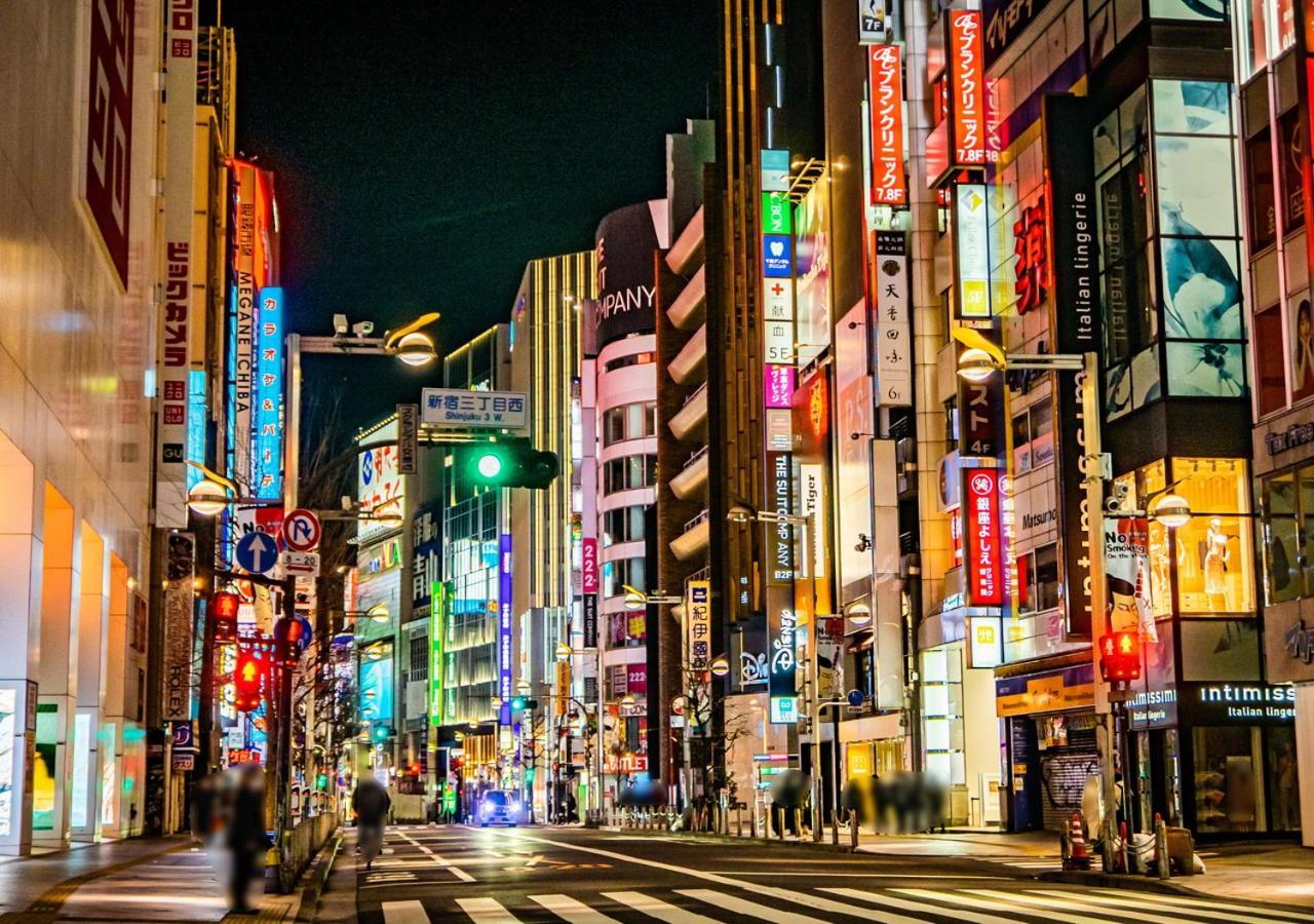 Apa Hotel Shinjuku Gyoemmae Prefektura Tokio Exteriér fotografie